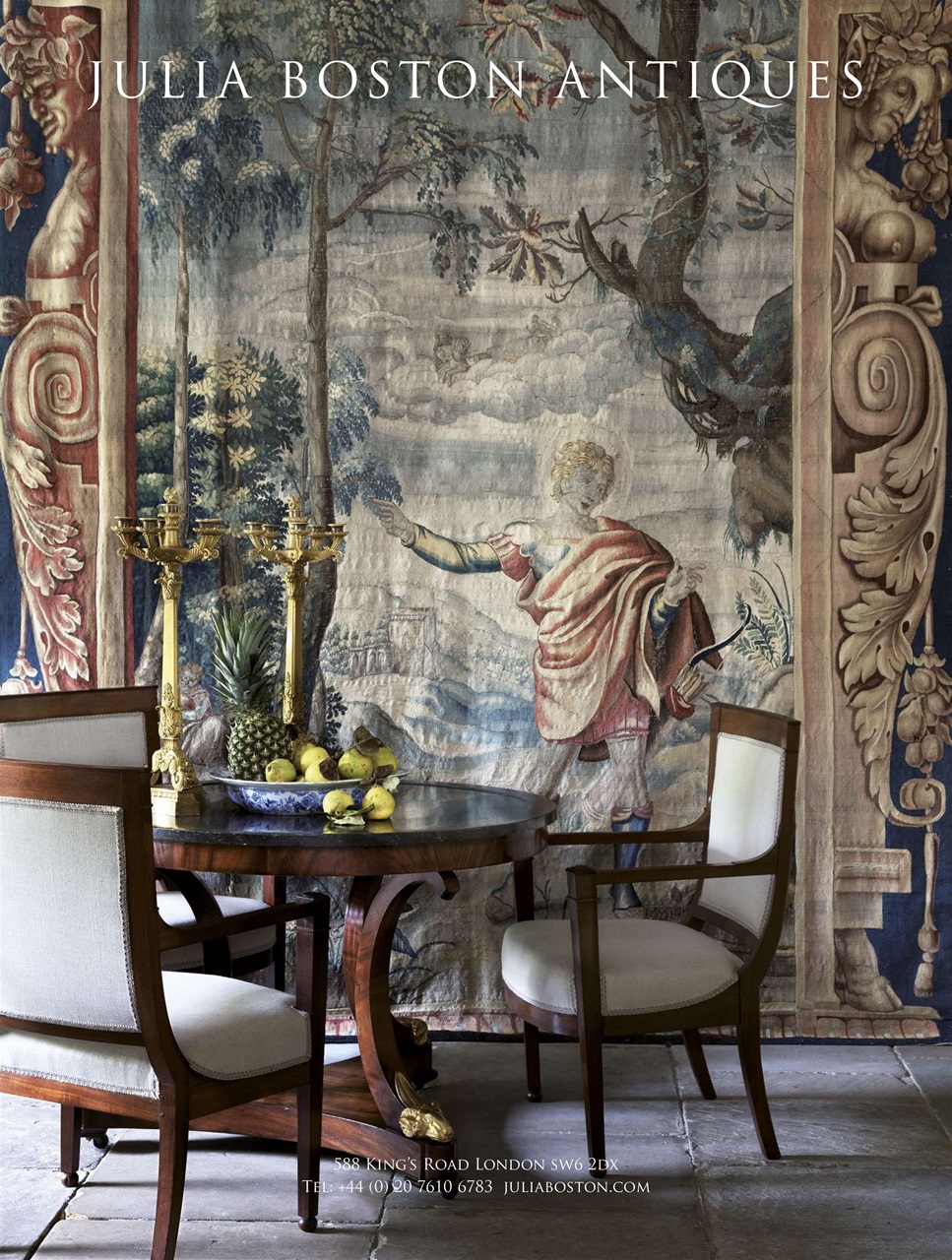 Homes & Antiques Magazine Preview Pages