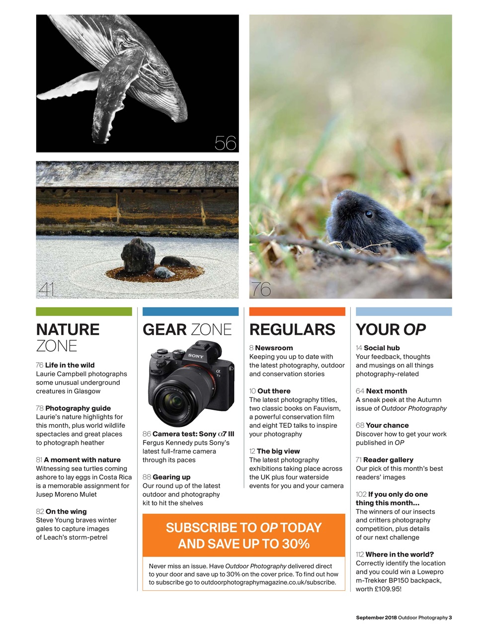 Outdoor Photography Preview Pages