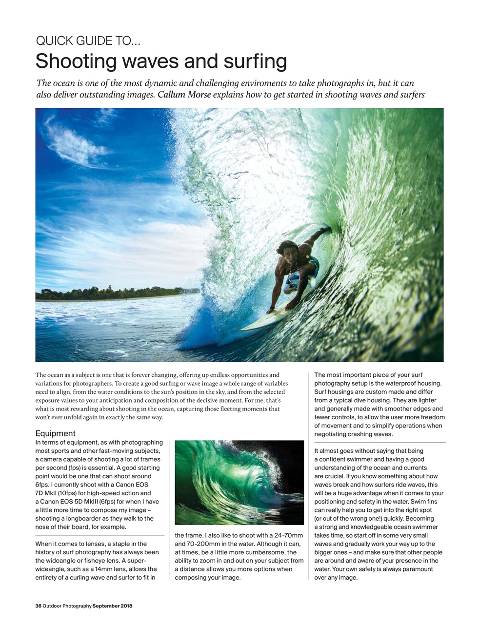 Outdoor Photography Preview Pages