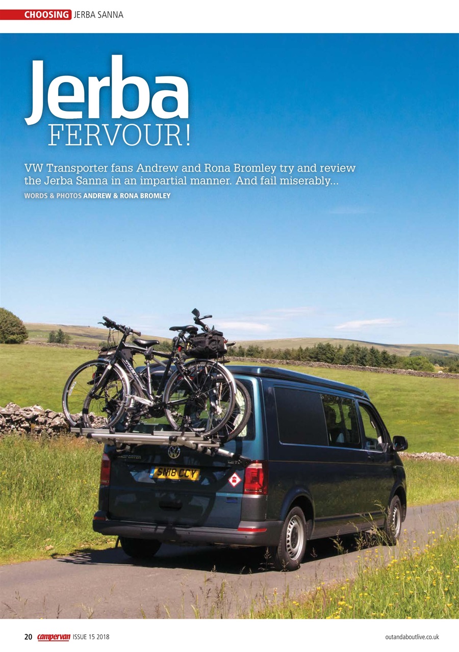 Campervan Preview Pages