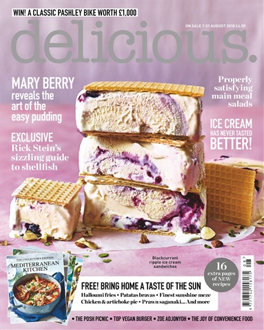 delicious. Magazine issue August 2018
