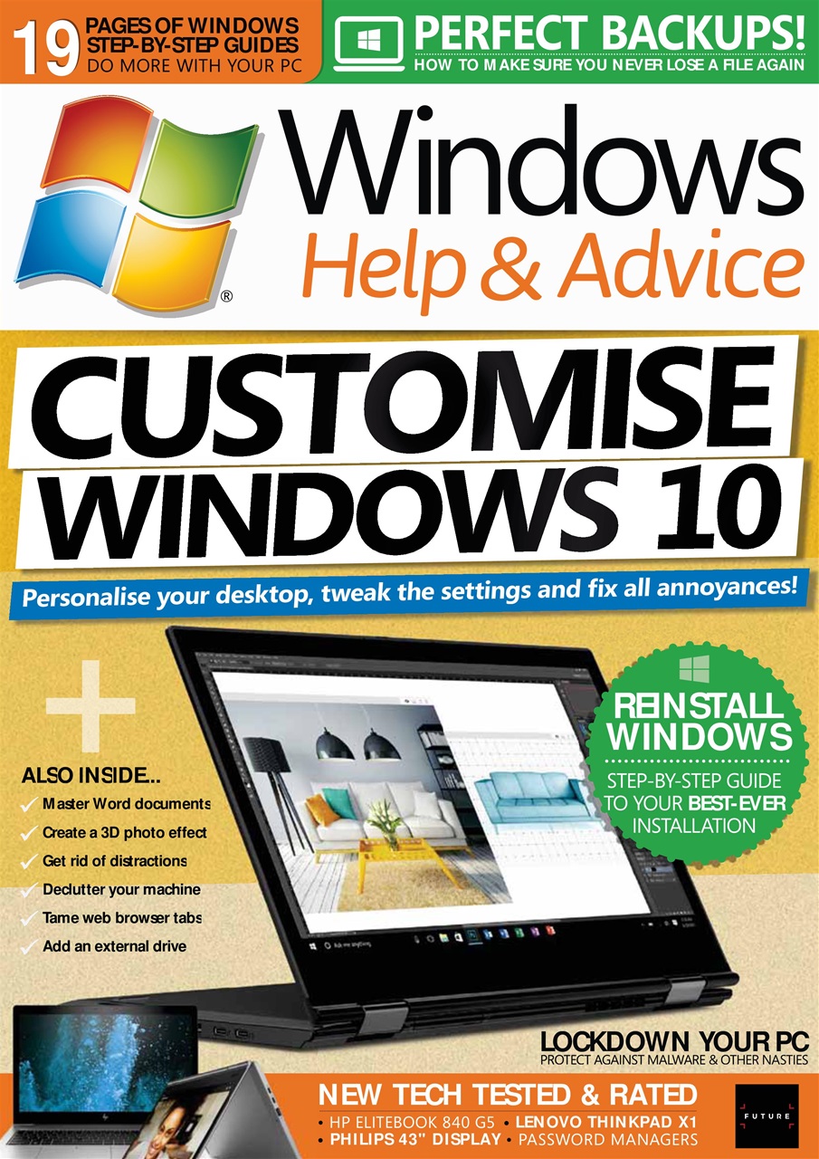 Windows Help & Advice Preview Pages