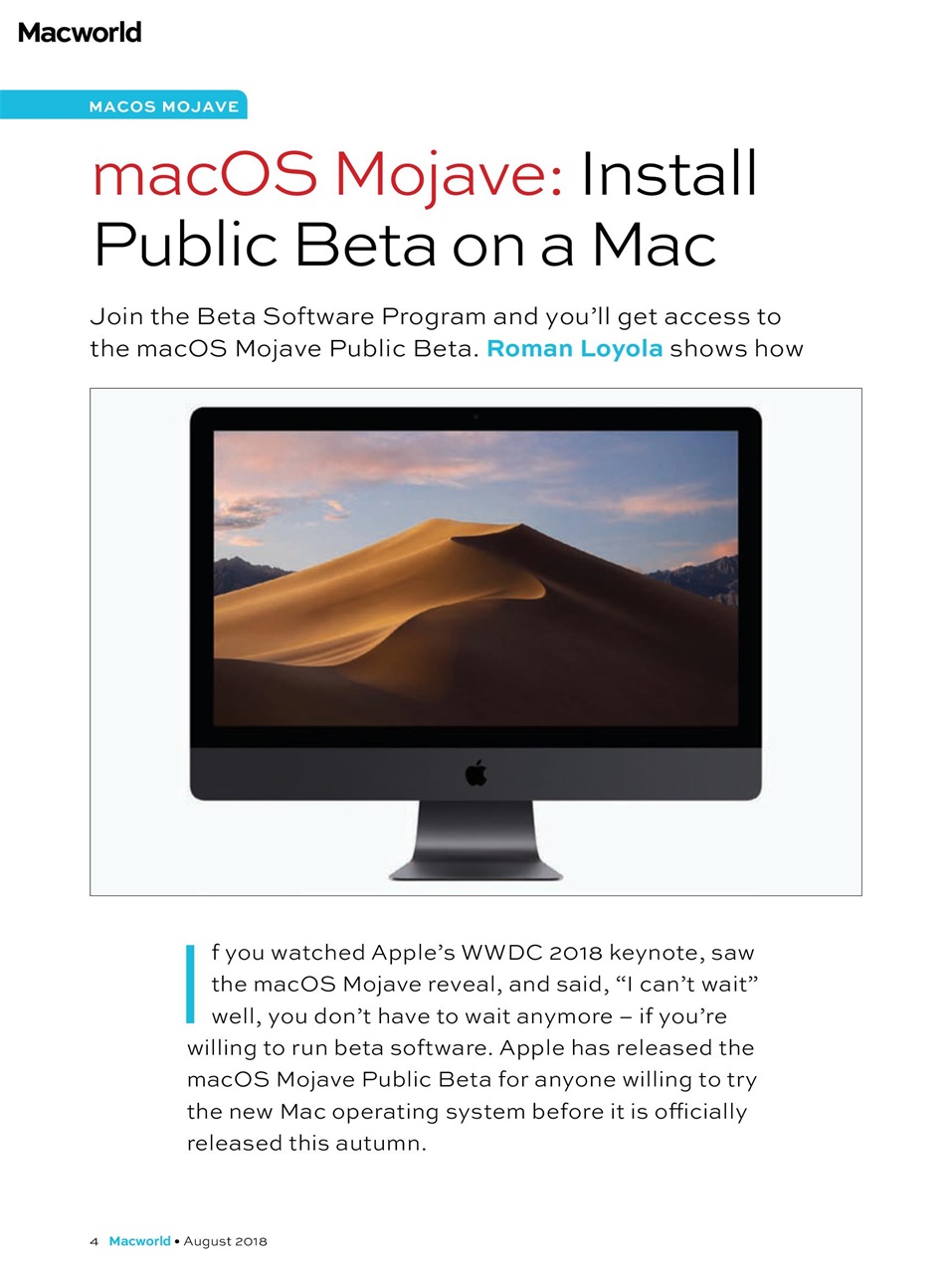 Macworld Preview Pages