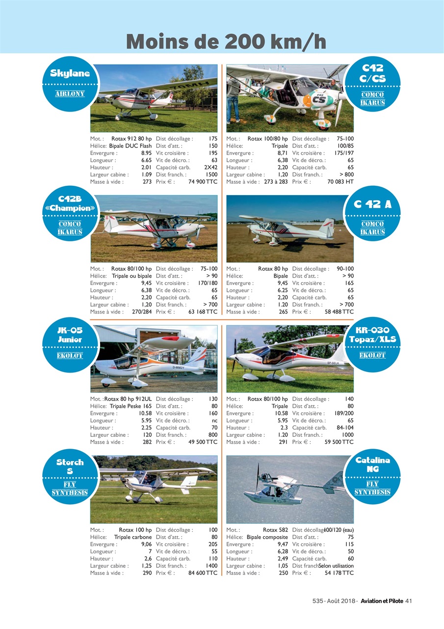 Aviation et Pilote Preview Pages