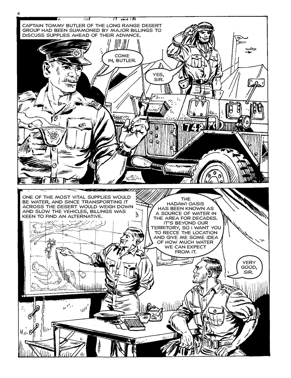 Commando Preview Pages