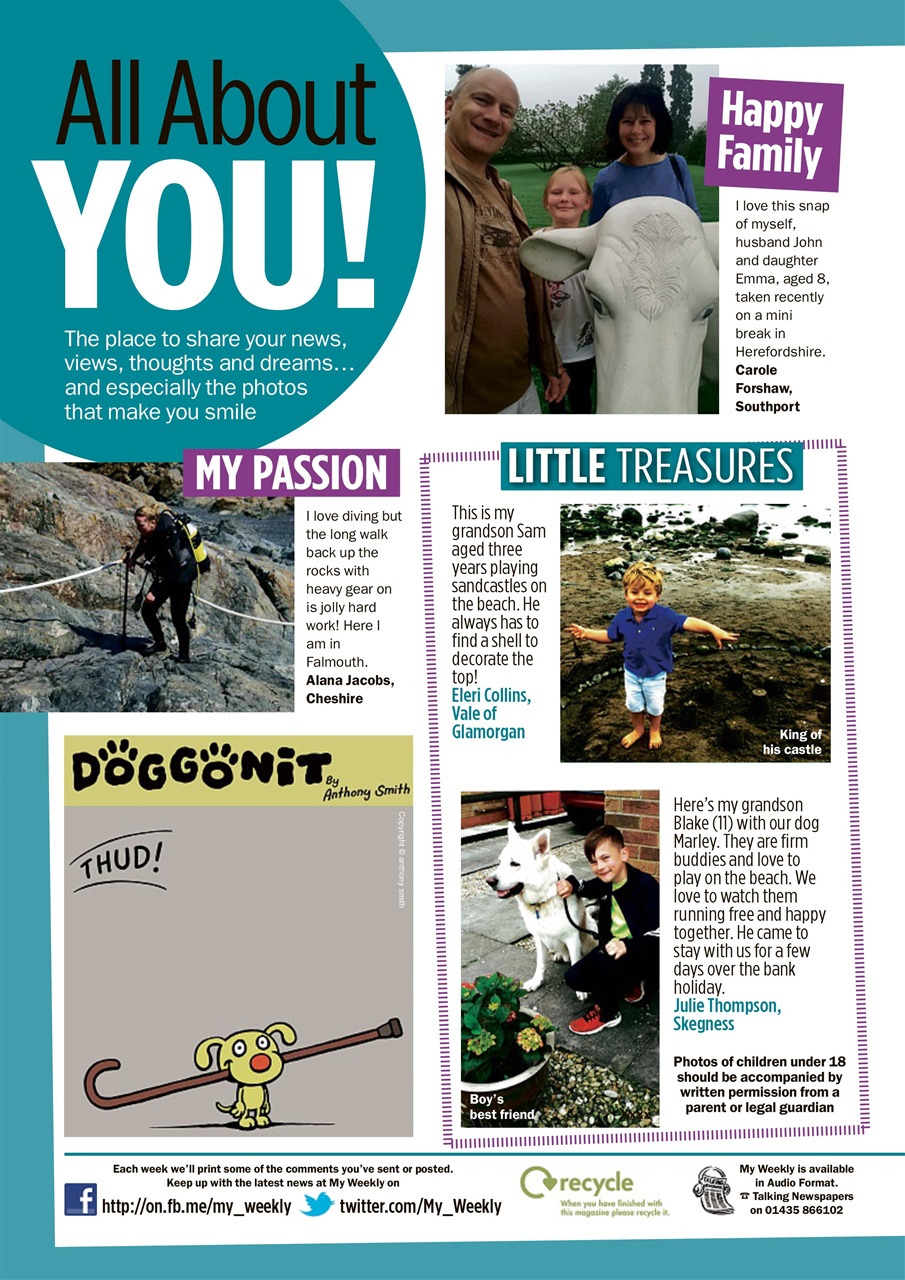 My Weekly Preview Pages