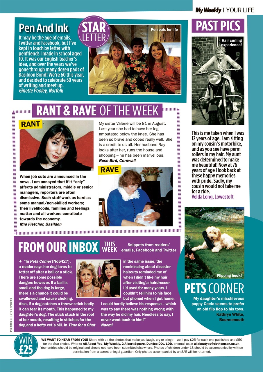 My Weekly Preview Pages