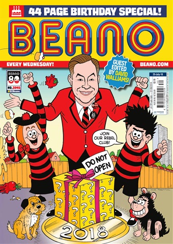 Beano issue 28th July 2018