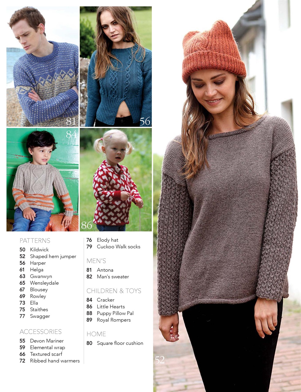 Knitting Preview Pages