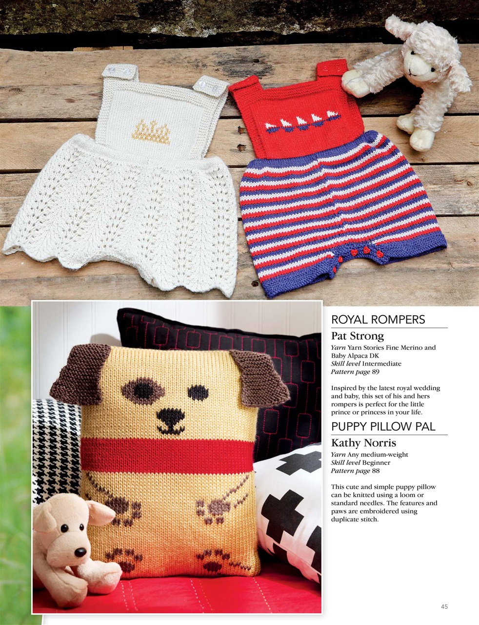 Knitting Preview Pages