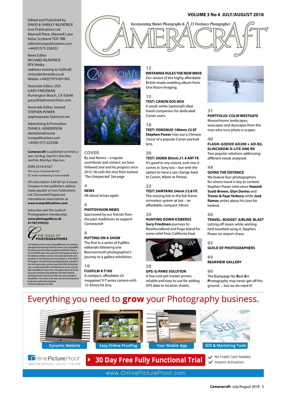 f2 Cameracraft Preview Pages