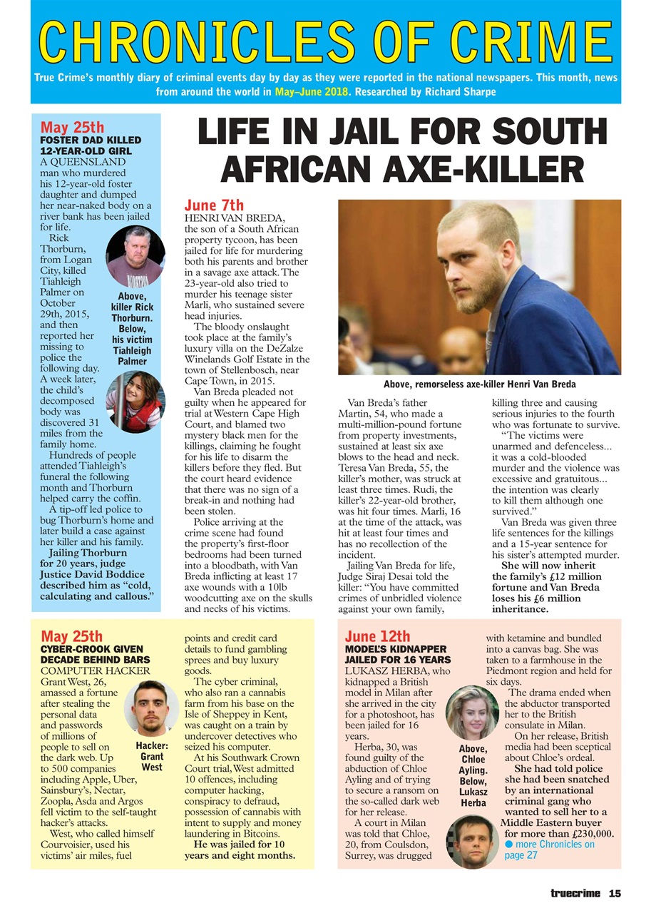 True Crime Preview Pages