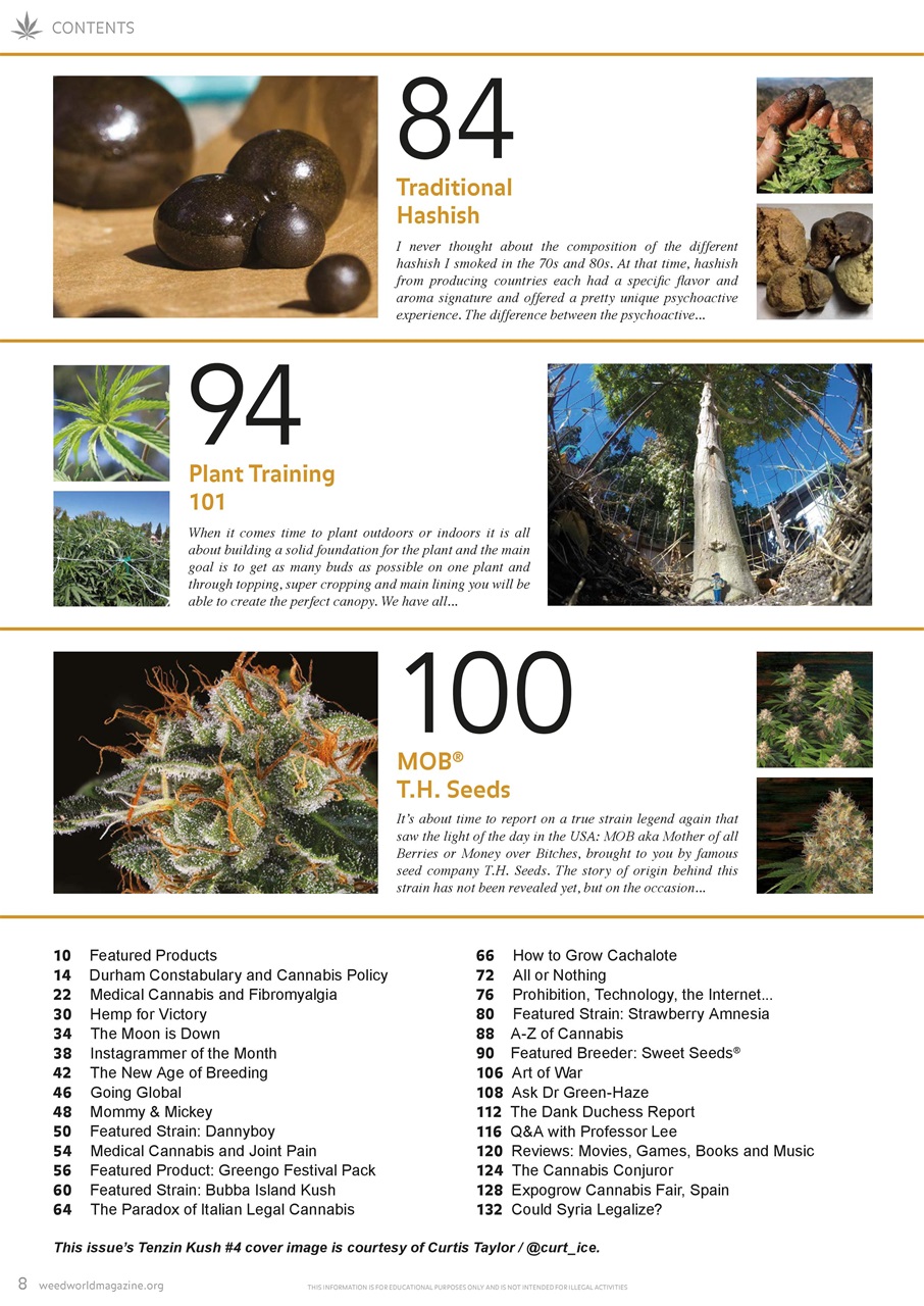 Weed World Preview Pages
