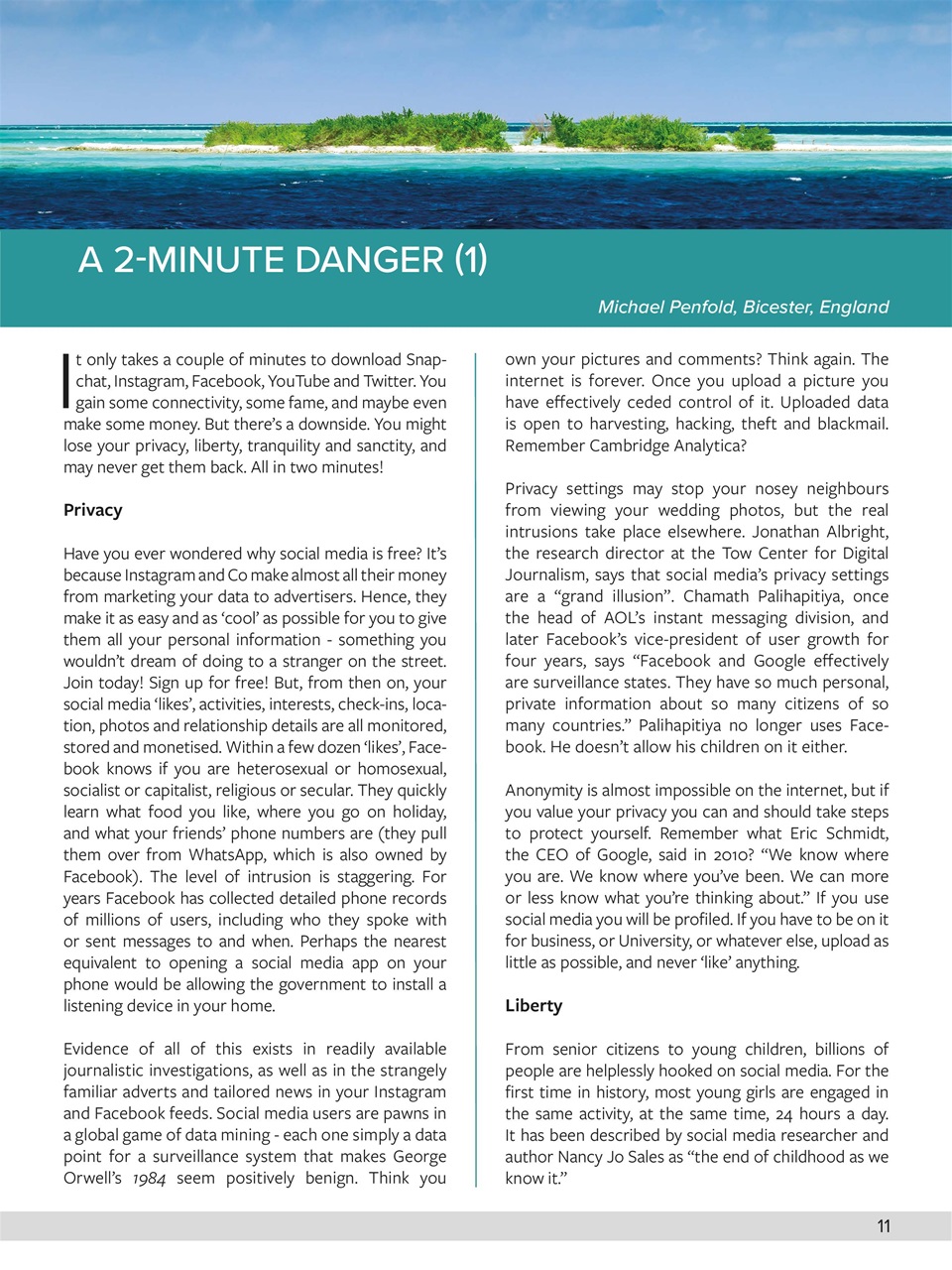 Believer Magazine Preview Pages