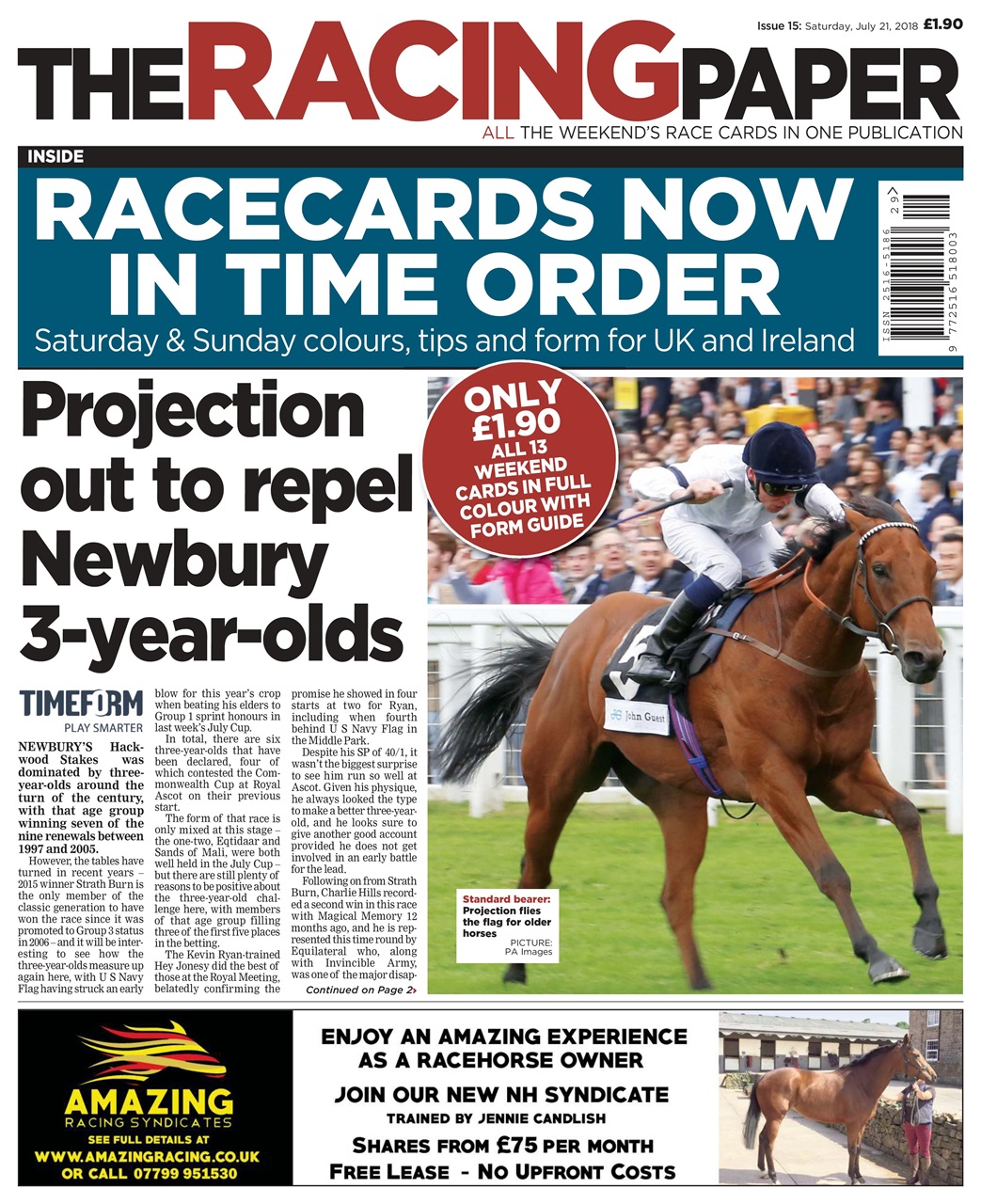 The Racing Paper Preview Pages