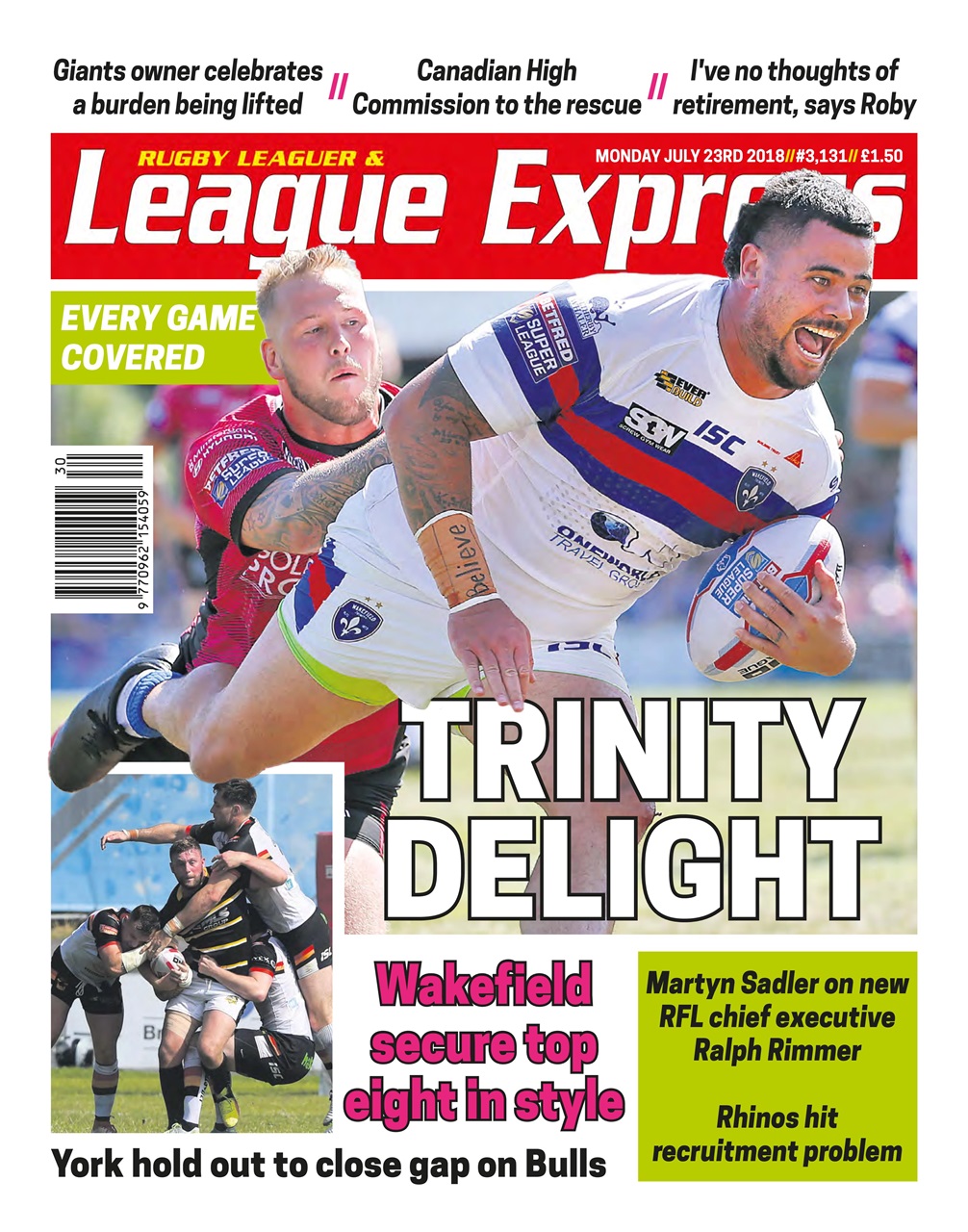 League Express Preview Pages