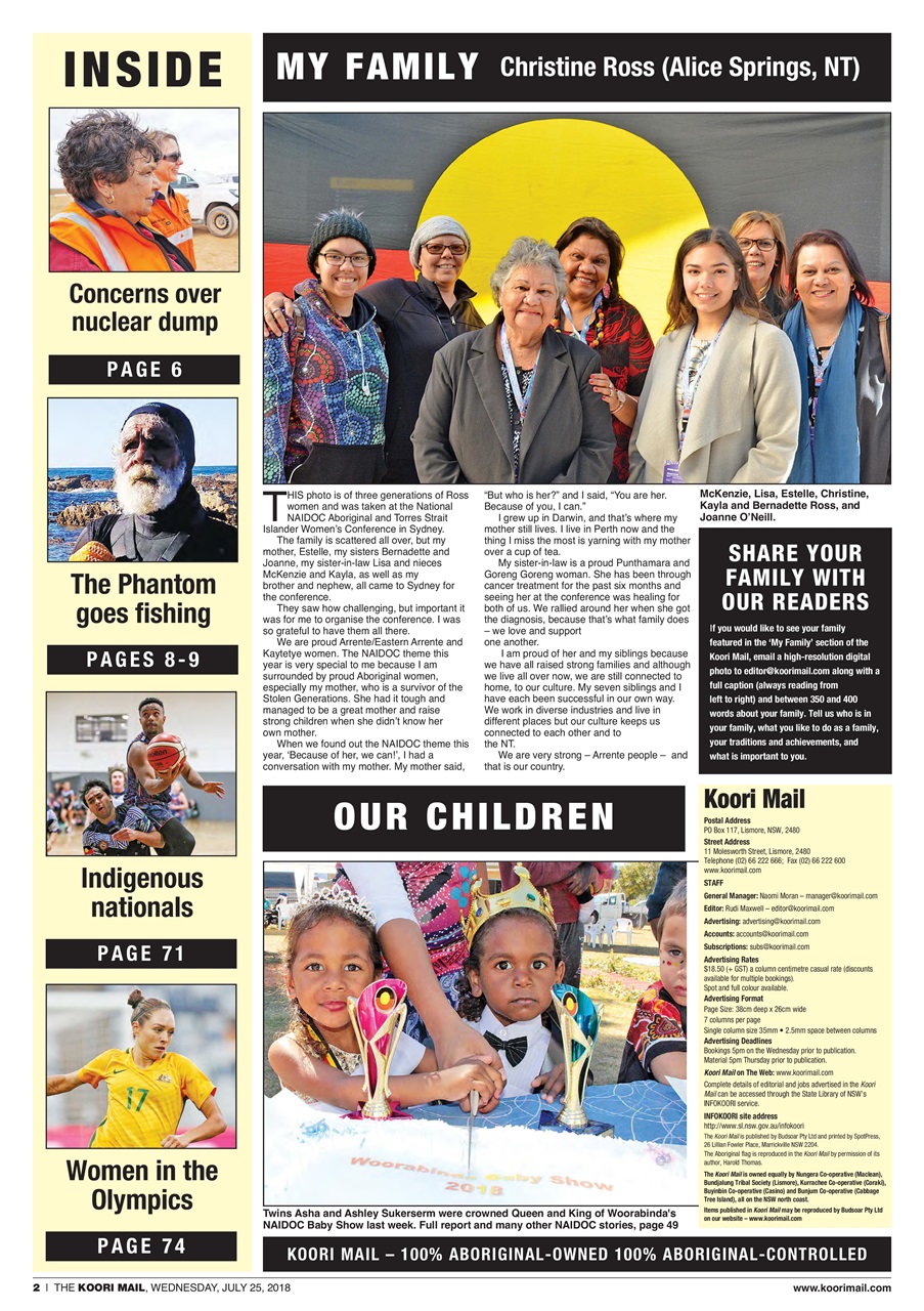 Koori Mail Preview Pages