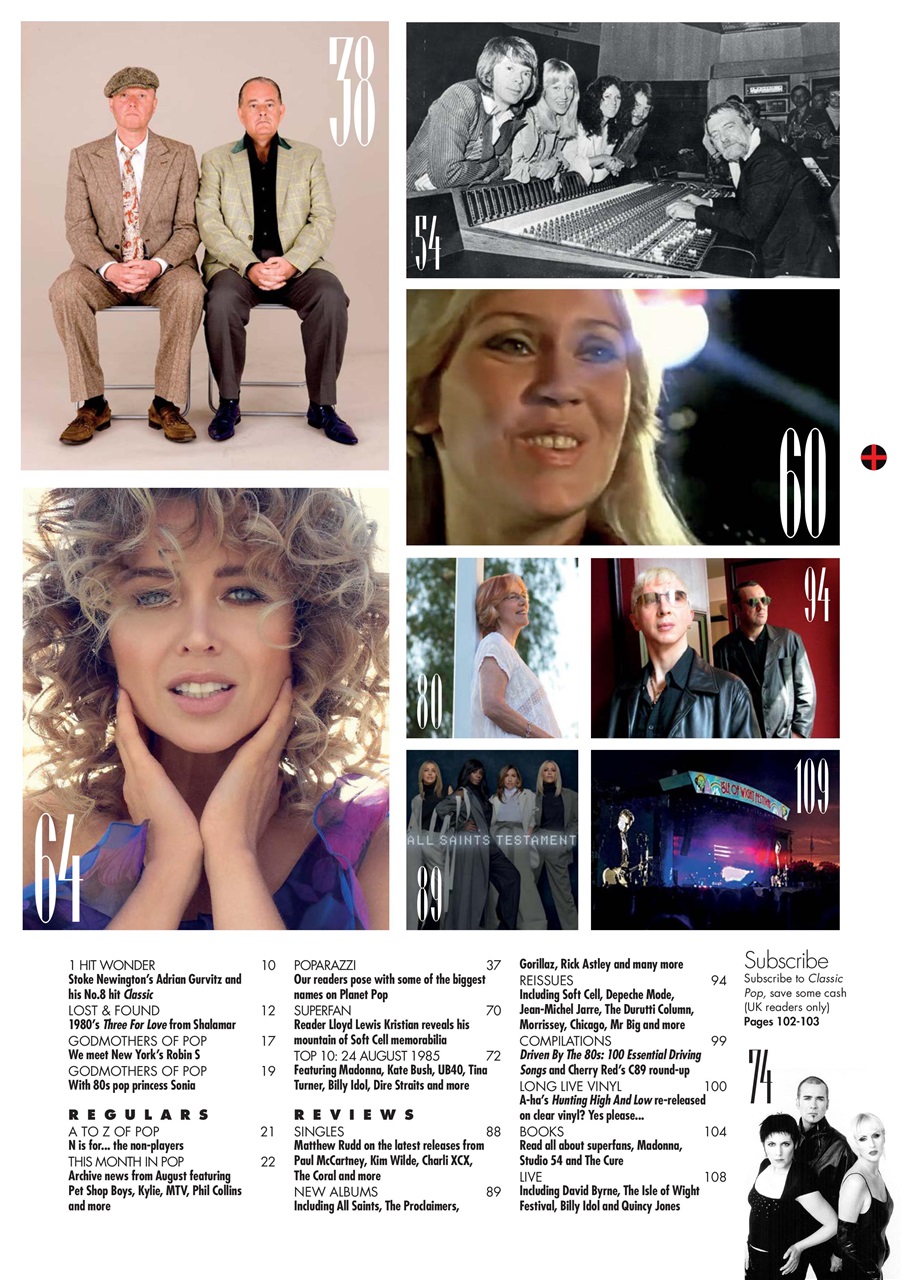 Classic Pop Preview Pages