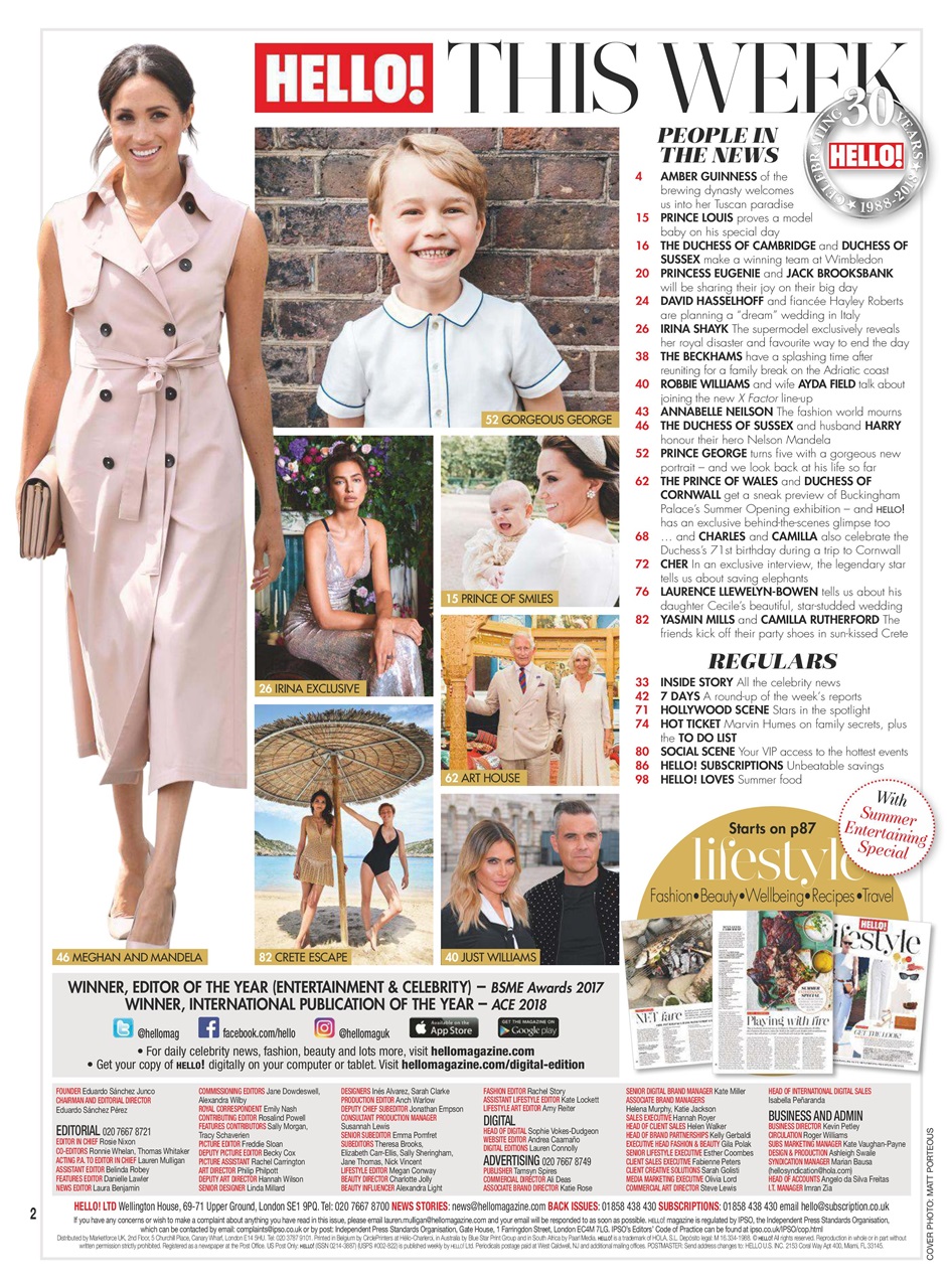 Hello! Magazine Preview Pages