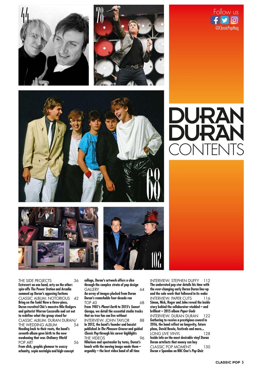 Classic Pop Presents Preview Pages