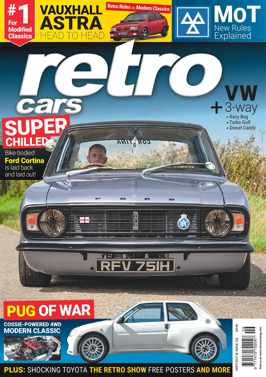 Retro Cars Preview Pages
