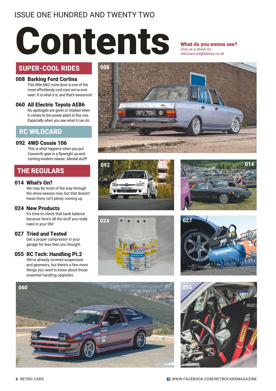 Retro Cars Preview Pages