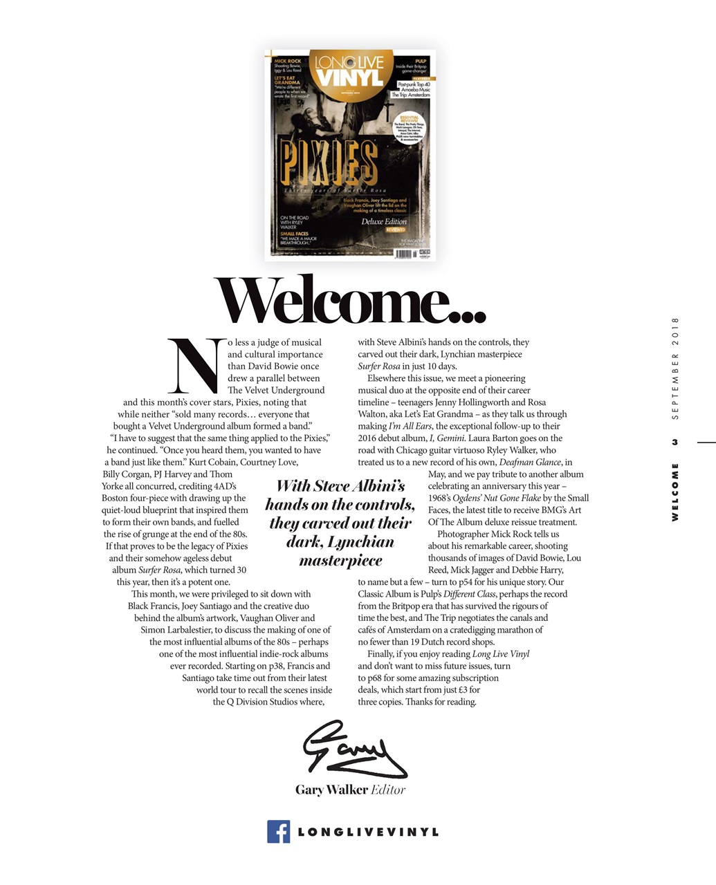 Long Live Vinyl Preview Pages