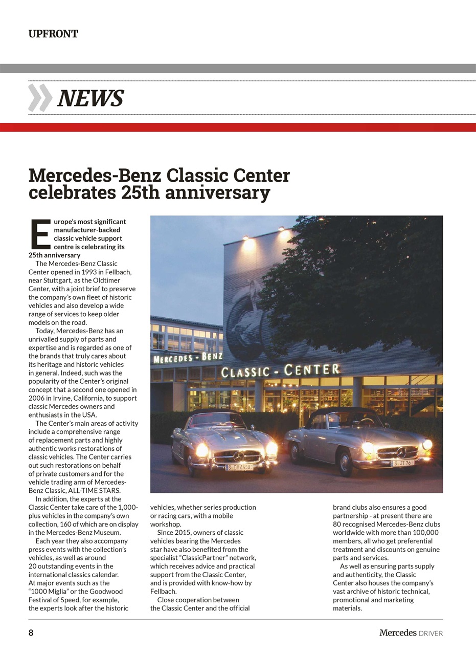 Mercedes Driver Magazine Preview Pages