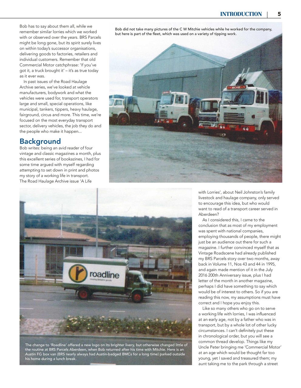 Vintage Roadscene Archive Preview Pages