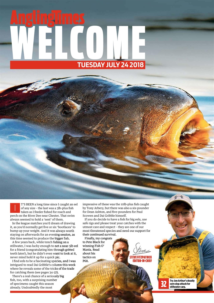 Angling Times Preview Pages