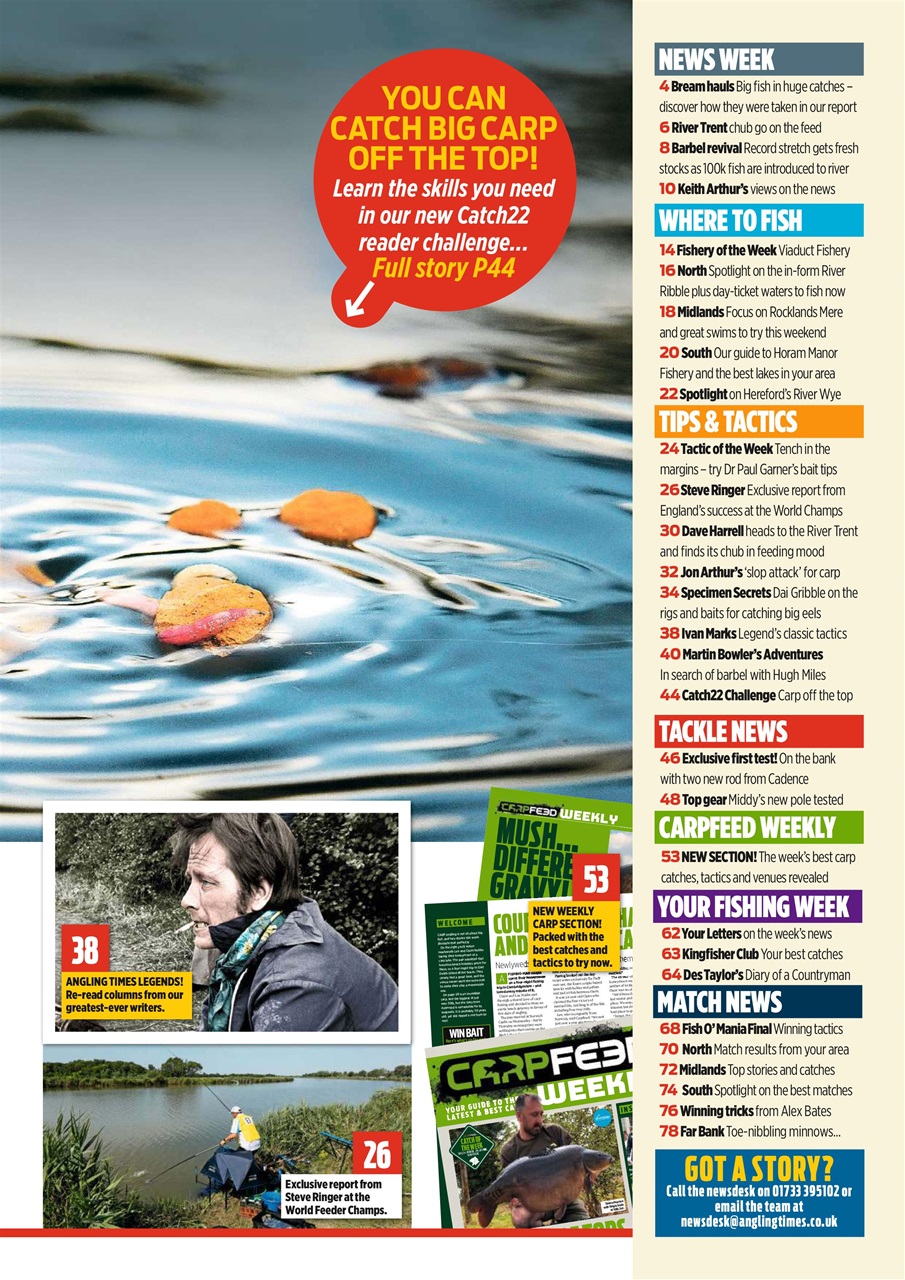Angling Times Preview Pages