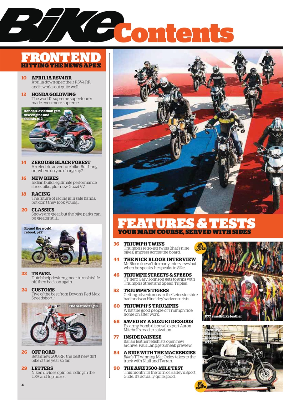 Bike Preview Pages