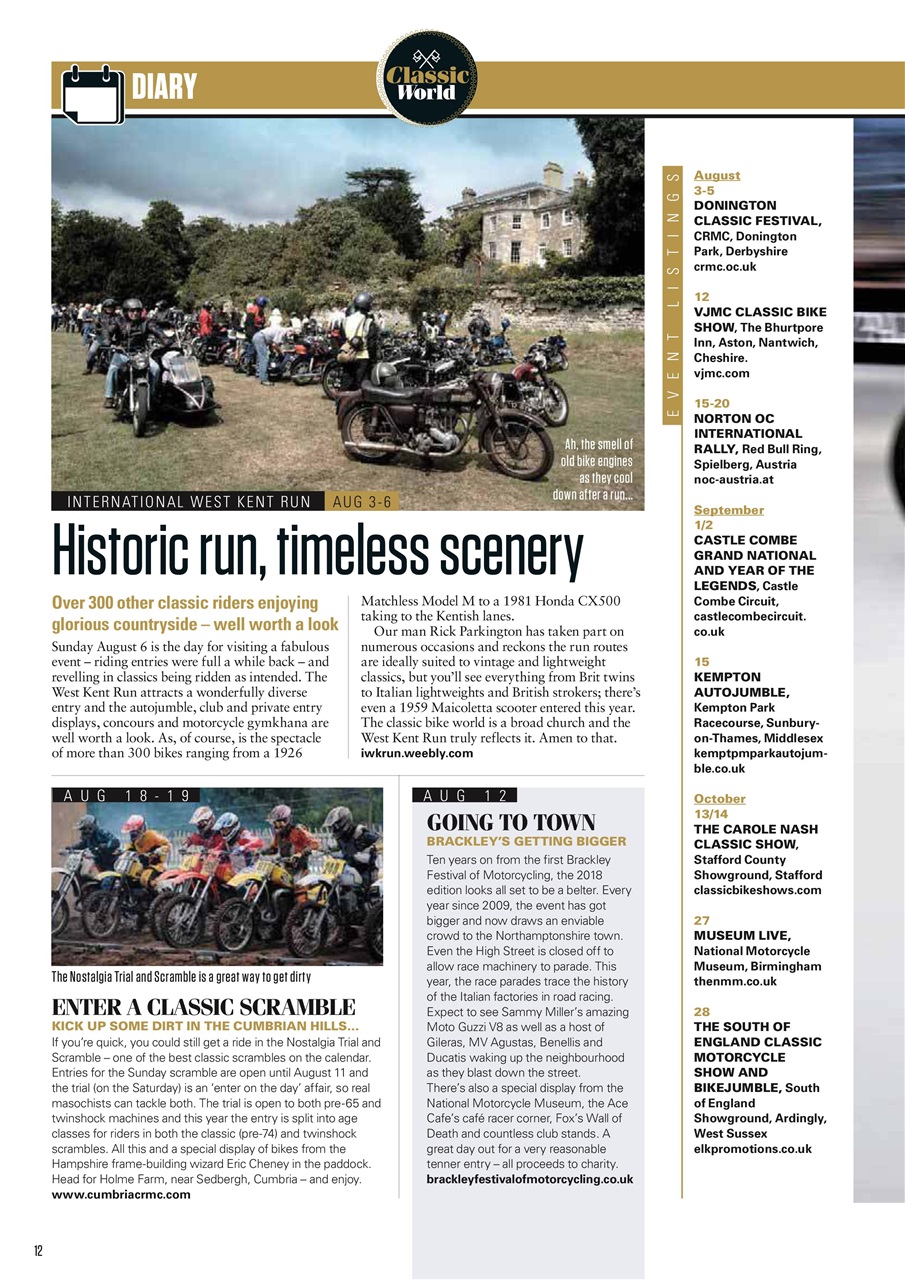 Classic Bike Preview Pages