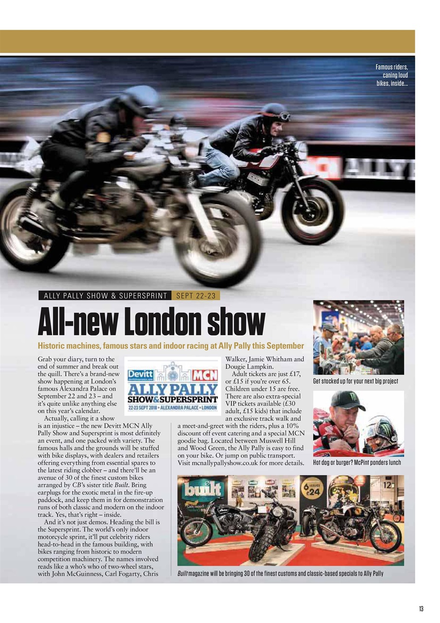 Classic Bike Preview Pages