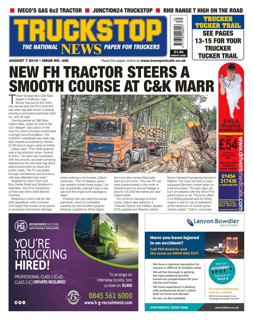 Truckstop News Preview Pages