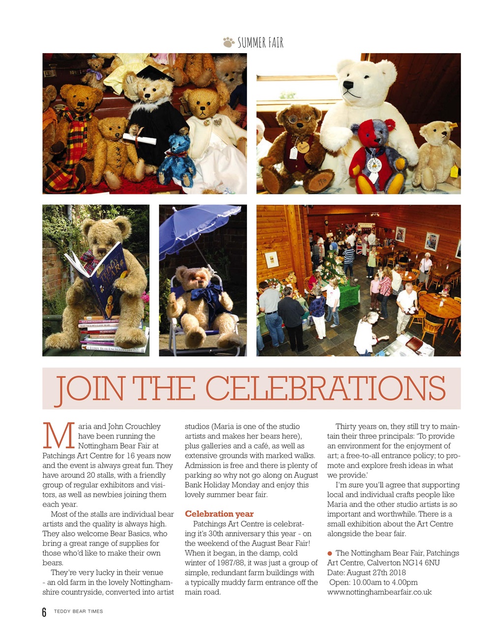 Teddy Bear Times Preview Pages