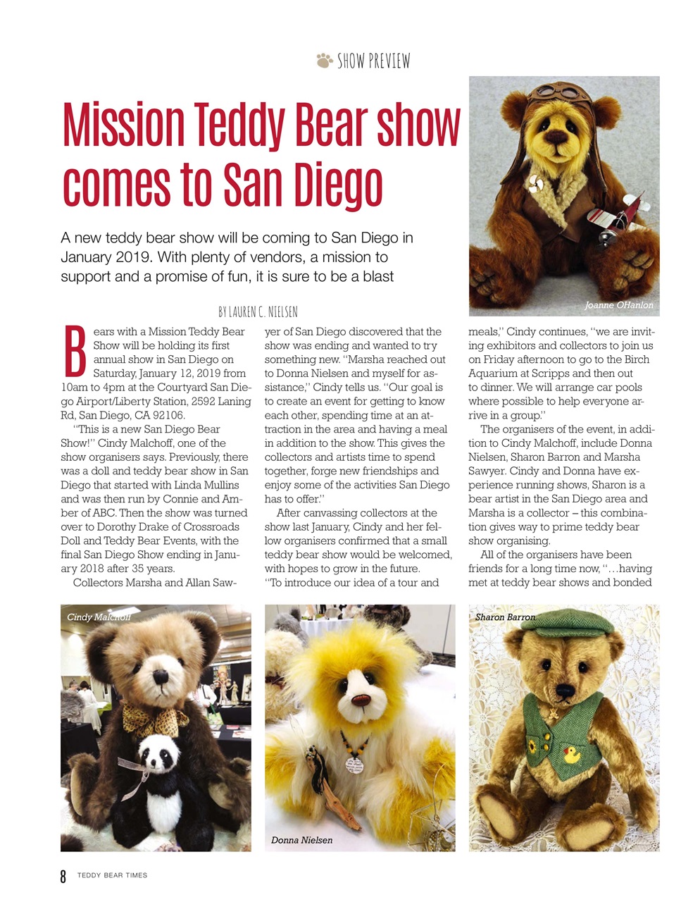 Teddy Bear Times Preview Pages