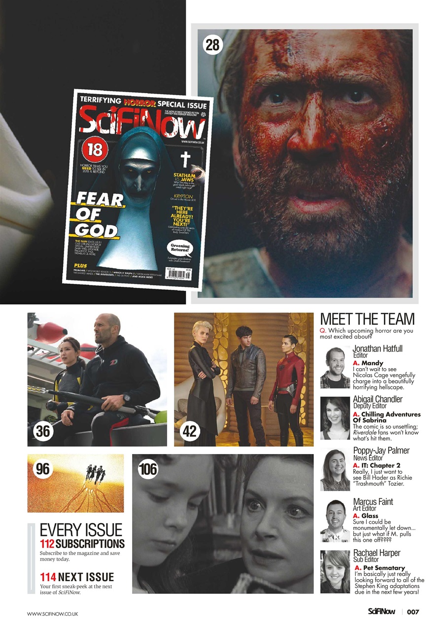 SciFiNow Preview Pages