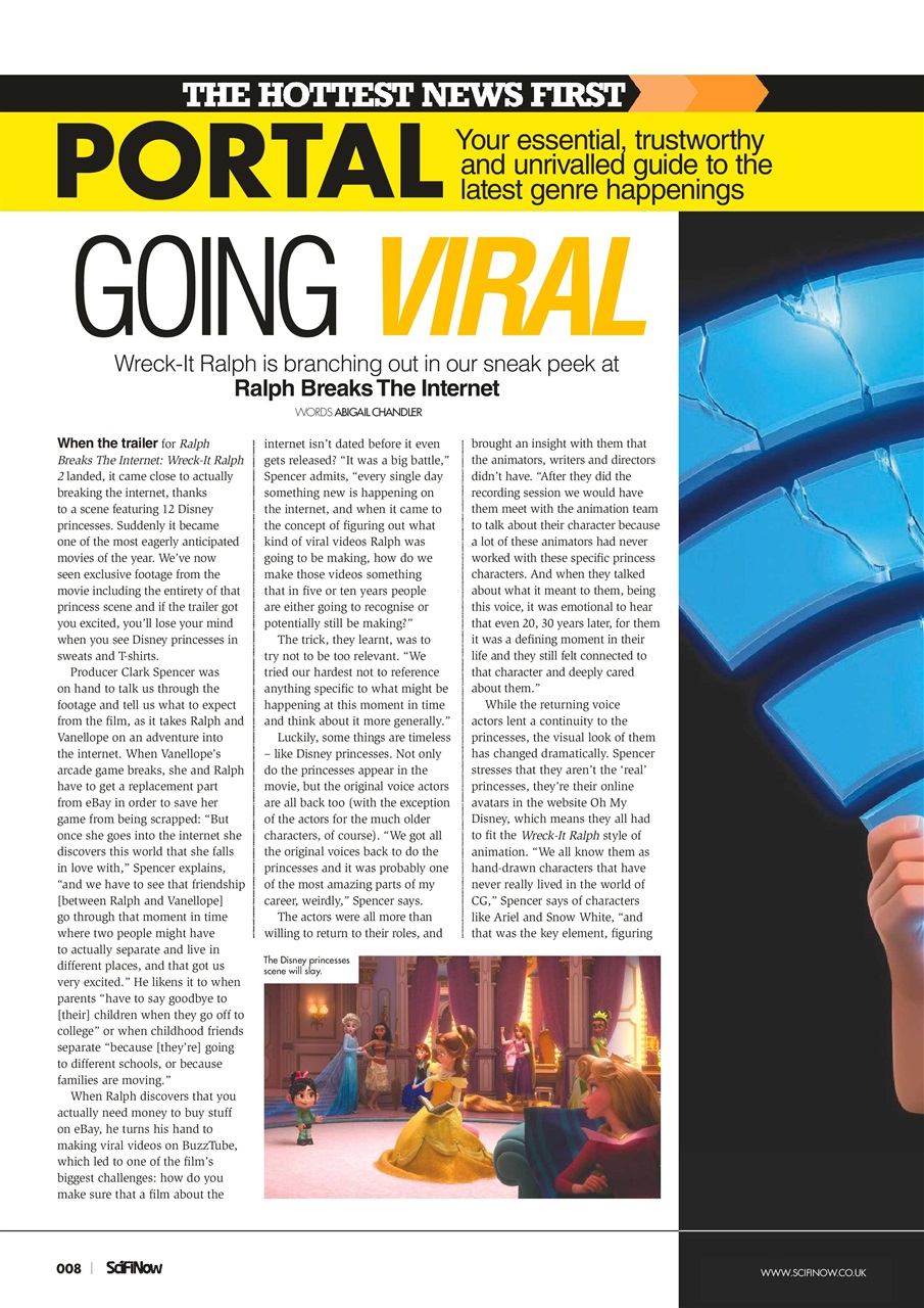 SciFiNow Preview Pages