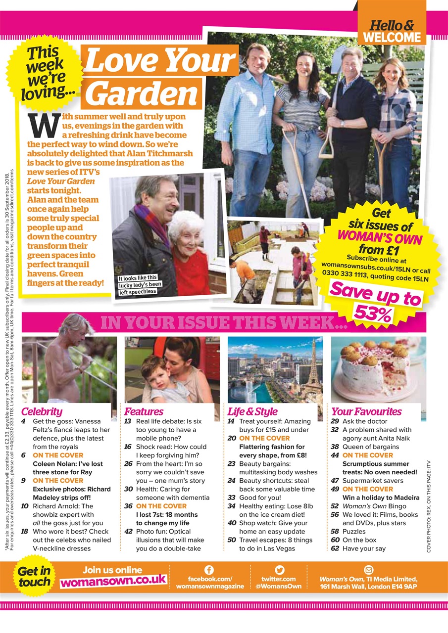 Woman's Own Preview Pages