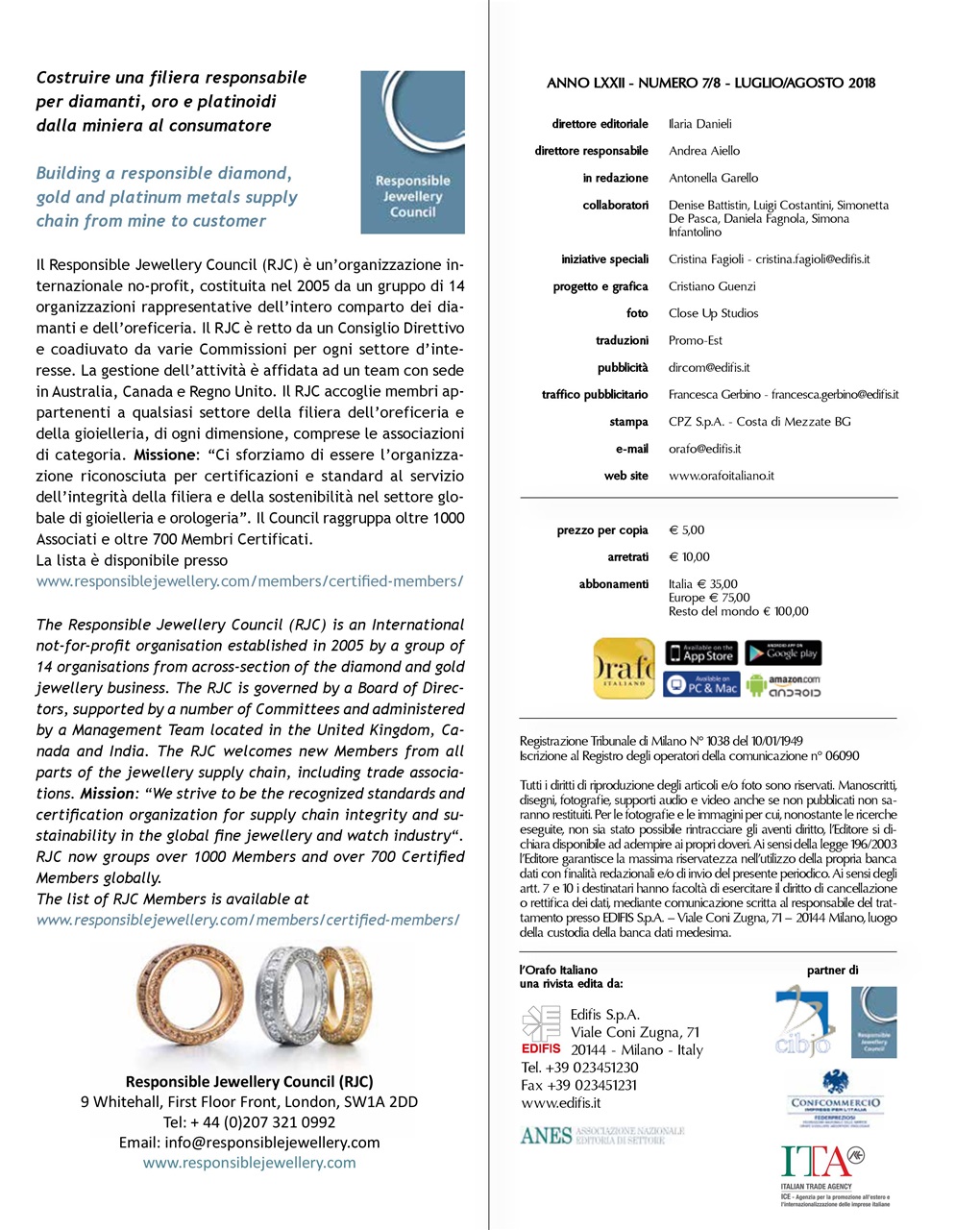 l'Orafo Italiano Preview Pages