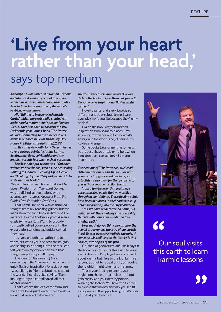 Psychic News Preview Pages