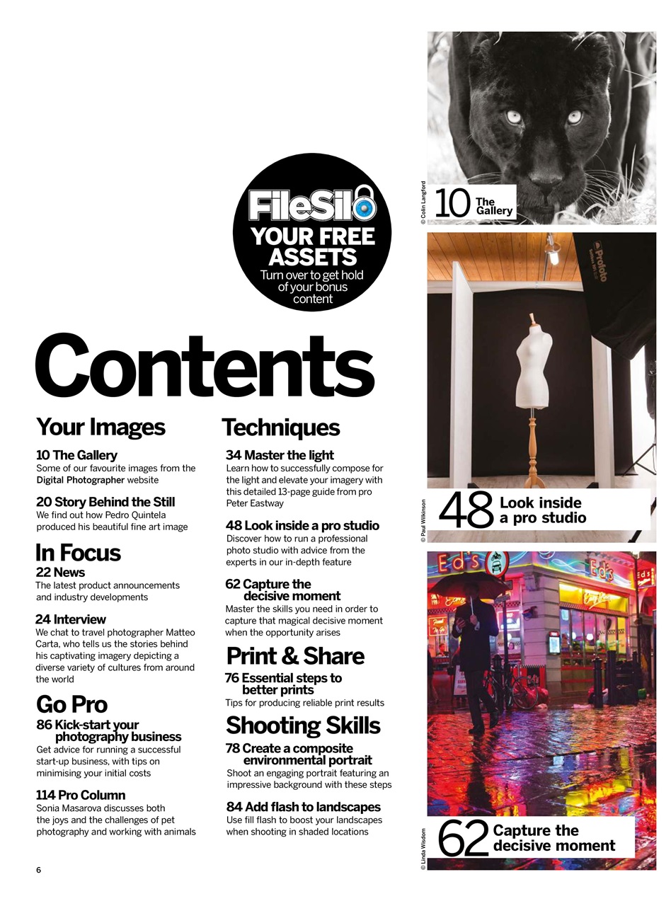 Digital Photographer Preview Pages