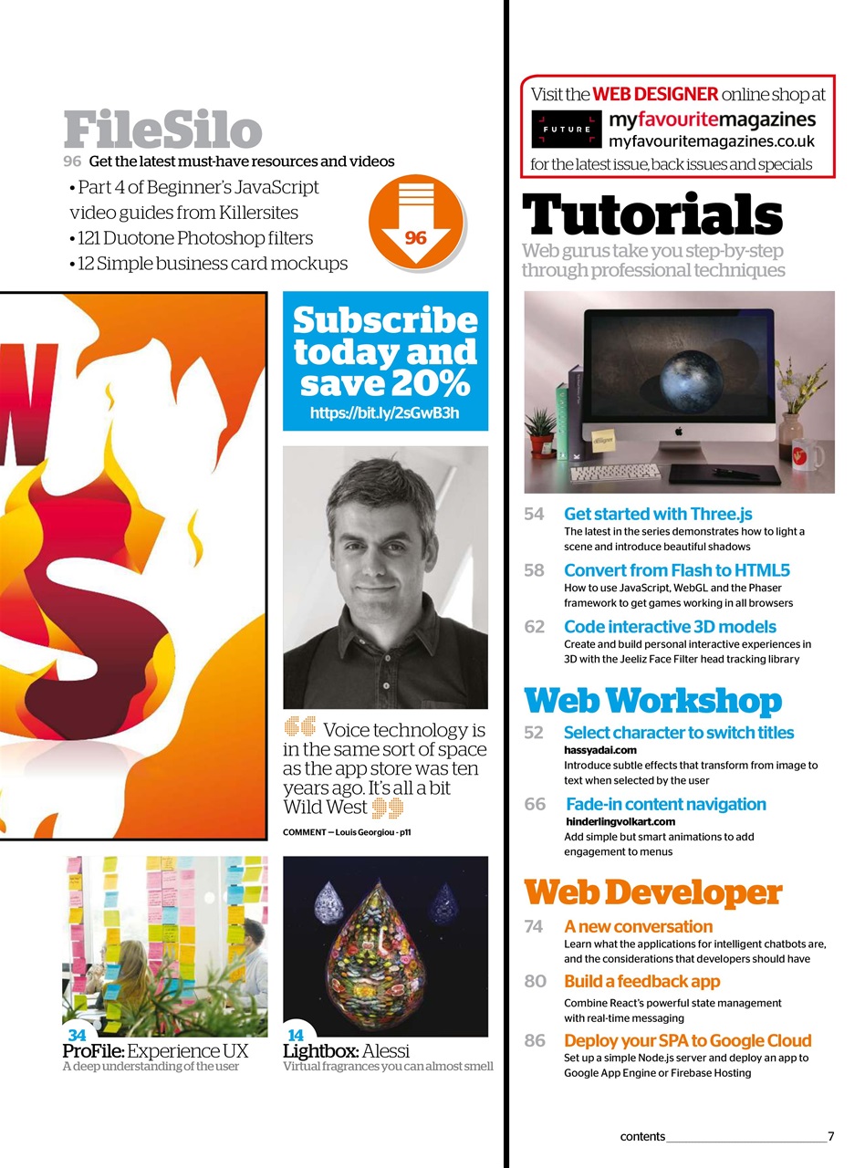 Web Designer Preview Pages