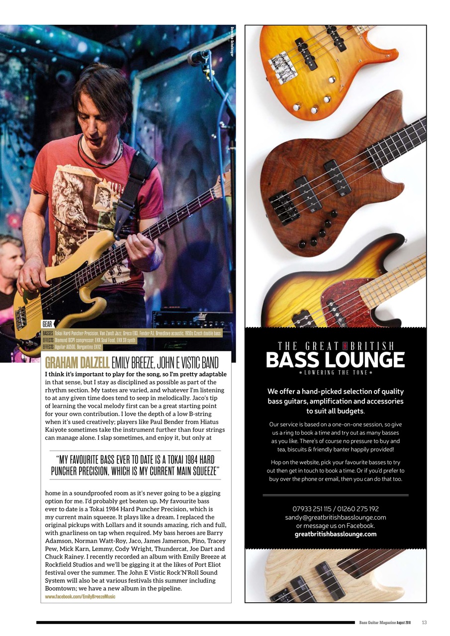 Bass Player UK Preview Pages