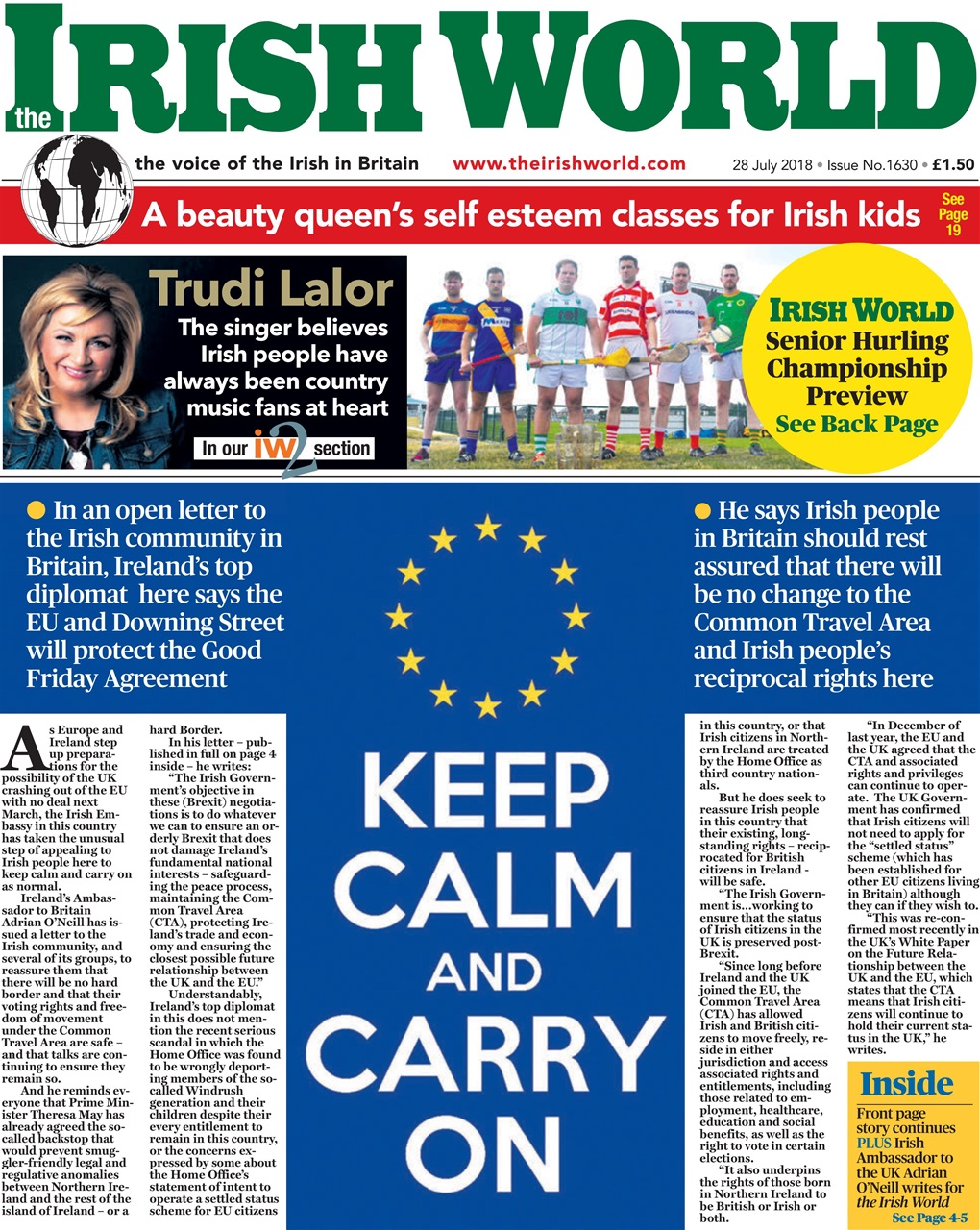 Irish World Preview Pages