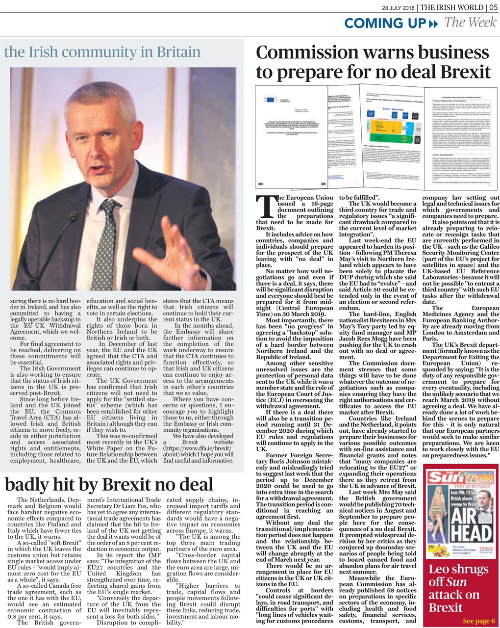 Irish World Preview Pages