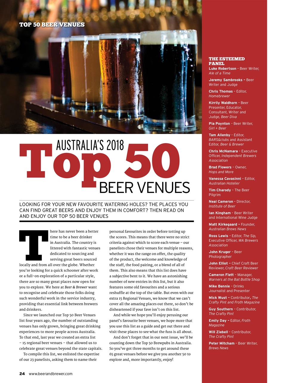 Beer and Brewer Preview Pages