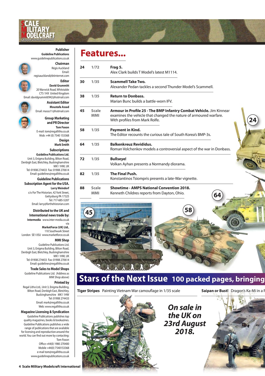 Military Modelcraft International Preview Pages