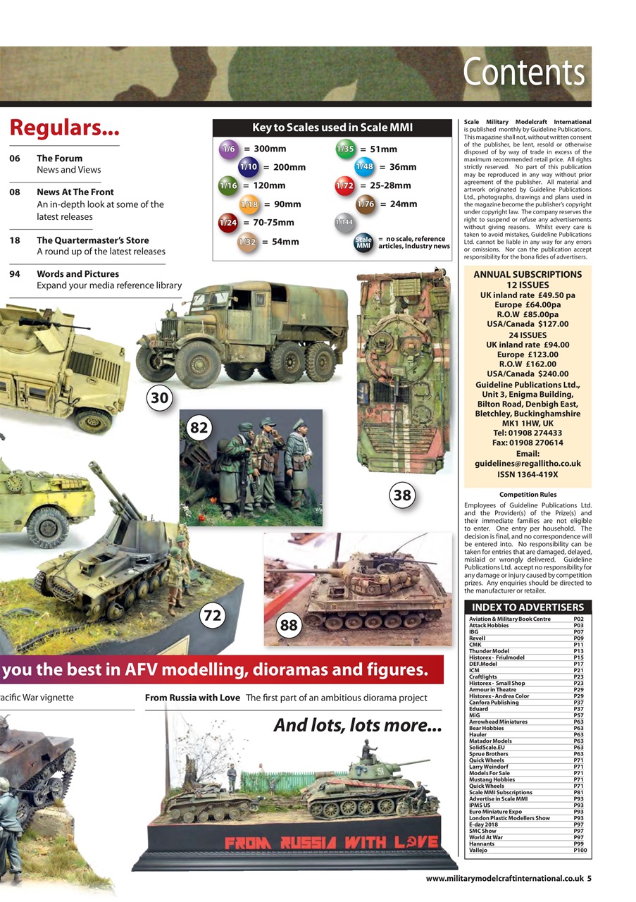 Military Modelcraft International Preview Pages